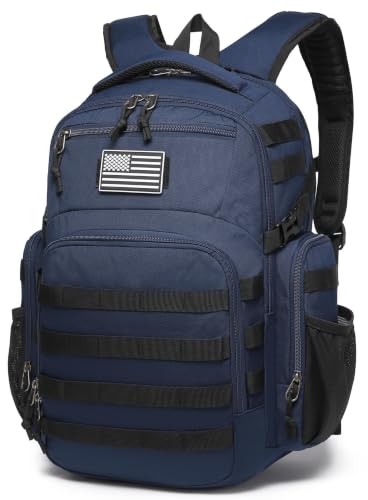 Image of Wotony Military tactical backpack, backpack for men black small tactical assault bag