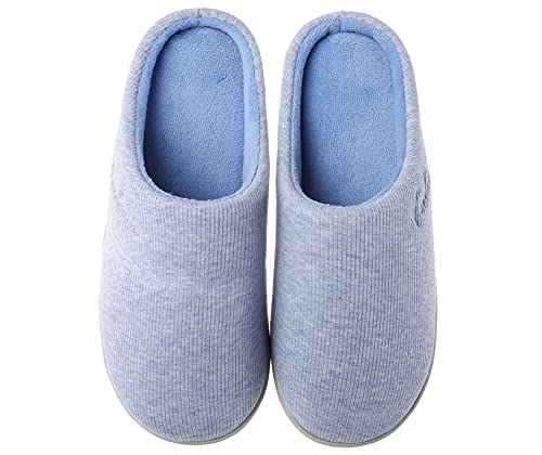 Vonluxe Women's House Slippers Comfy Memory Foam Bedroom Slippers Soft Light Ladies Shoes with Outdoor Indoor Anti-Skid Waterproof Sole3