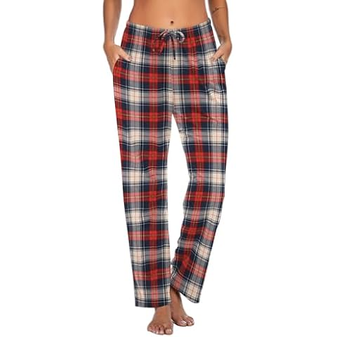 Ekouaer Women's Womens Pajamas Bottoms Casual Pajama Lounge Pants Cover