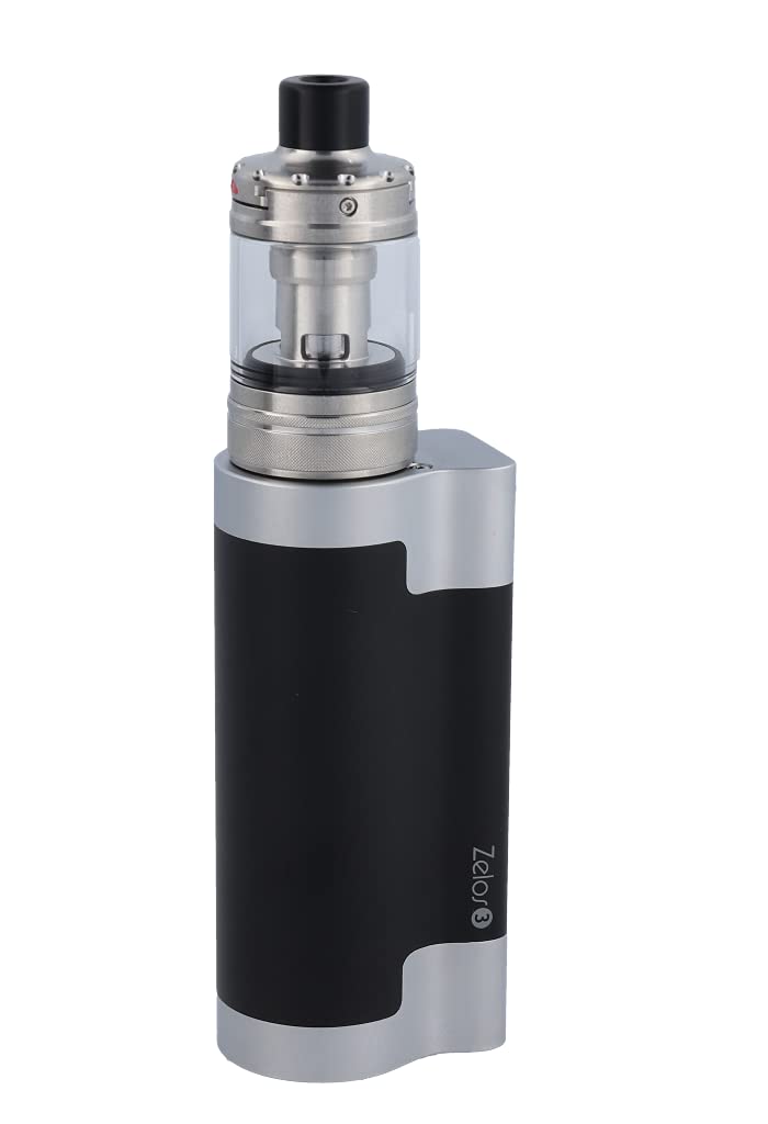 aspire Zelos 3 E Zigaretten Set von, 3200mAh Akku, Natilus 3 Verdampfer mit 4 ml Tankvolumen (schwarz)