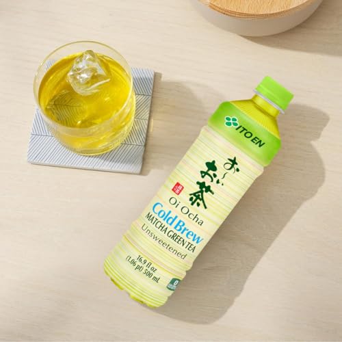 ITO EN Oi Ocha Matcha Green Tea Unsweetened, 16.9 Ounce