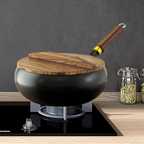 Wok de Hierro Fundido Artesanal para Uso Doméstico miniatura 5