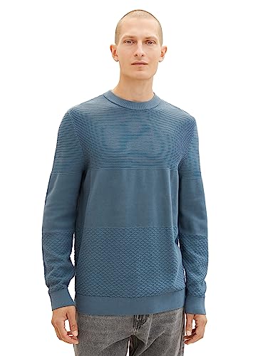 Pull-Over Homme TOM TAILOR 1044472 anti-bouloche pour ne plus avoir froid
