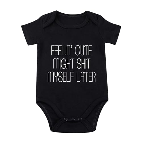 Image of listery Funny Romper Cute Novelty Infant Baby Bodysuit Funny Baby infant Pregnancy Announcements