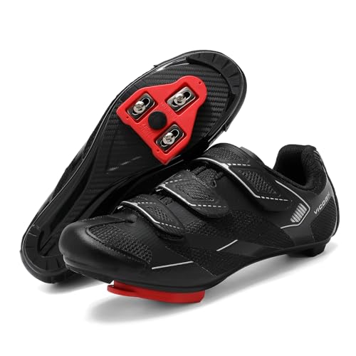 Vicogn Mens Womens Cycling Shoes Compatible with Peloton Bike for