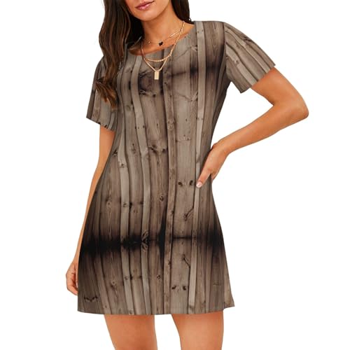 Chemise de nuit légère à manches courtes idéale pour vos soirées d'été
