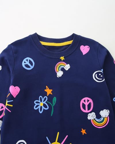 Image of Hongshilian Unisex Kids Cute Cartoon Cotton Sweater Shirt