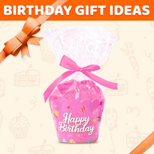 HAPPYPOP 60th Birthday Gifts Ideas for Women - Ideal Gifts for 60 Year Old Mom Dad, Pink Socks for 60 Year Old Woman2