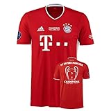 ✅ FARBE: Rot FC Bayern München Trikot Home CL Winner Edition 2020, L