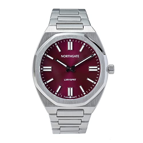 �m�[�X�Q�C�g Club40 (40mm) Shiny Cherry ���v ���C�� ���b�h �W�F���_�[���X �J���t�� �I�����_ 10�C���h�� 316L�X�e�����X �T�t�@�C�A�K���X �X�C�X��10�N�p���[���U�[�u�N�H�[�c �_�C�������h�J�b�g�j �Q�N�ۏ� (Shi