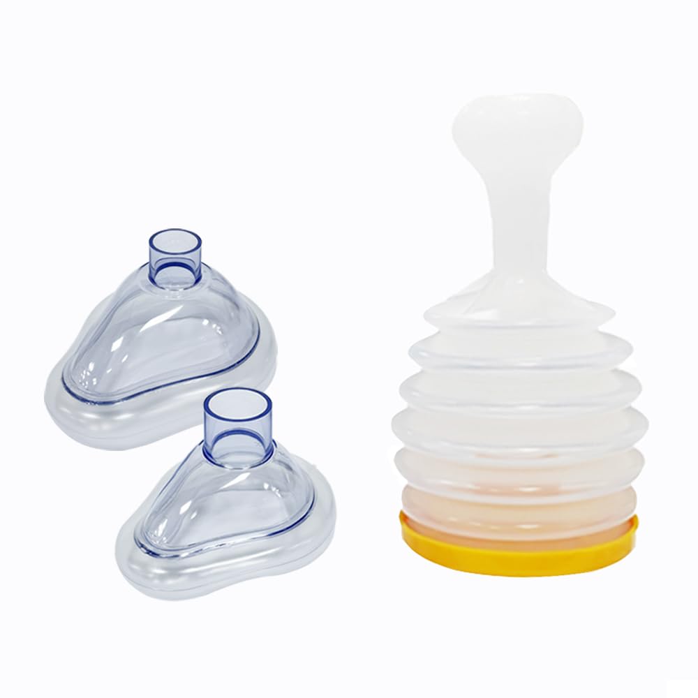 Kit/Set Antiatragantamiento Primeros Auxilios Portátil Antiasfixia y para Uso Domestico, Para Emergencias en Adultos y Niños. Compacto, Fácil de usar y Esencial en el Hogar, Botiquin para casa