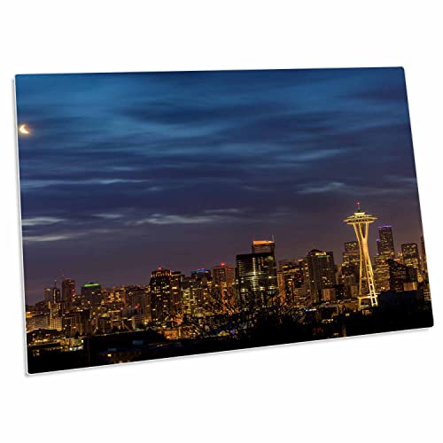 City Skyline Desk Pad 58x41 cm 3dRose miniatura 1