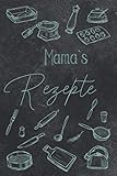 Mama`s Rezepte - DIY Rezeptbuch, Kochbuch zum selberschreiben A5: Rezeptbuch, Backbuch zum selbst ausfüllen, gestalten, eintragen für Rezepte, ... Weihnachten, Ostern, Küche, Kochen, Essen