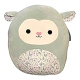 Squishmallows Official Kellytoy Easter Squad Squishy Soft Plush Toy Animal (16 Inch, Relinda Lamb (Floral Belly))