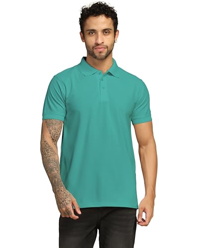 Image of VastraVibes Men's Polo Regular Fit T-Shirt
