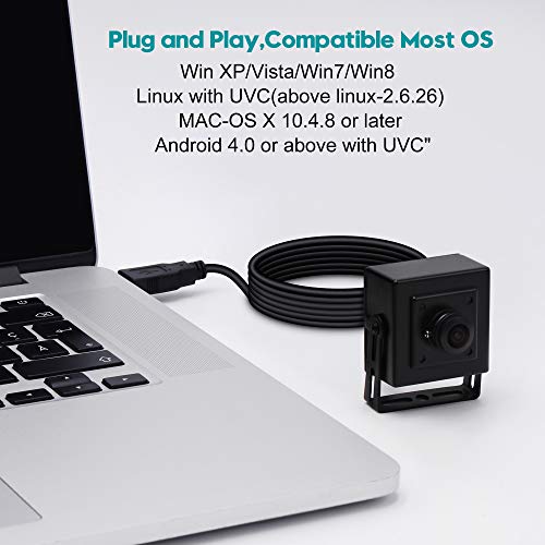 Webcam USB de type module grand angle 180 degrés avec capteur 2 mégapixels - 5