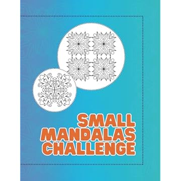 Capa do livro small mandalas challenge