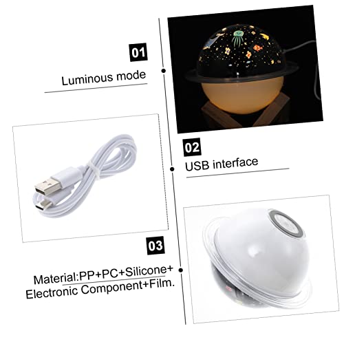 Diffuseur de planète Zerodeko avec éclairage océanique multicolore et brume - 5