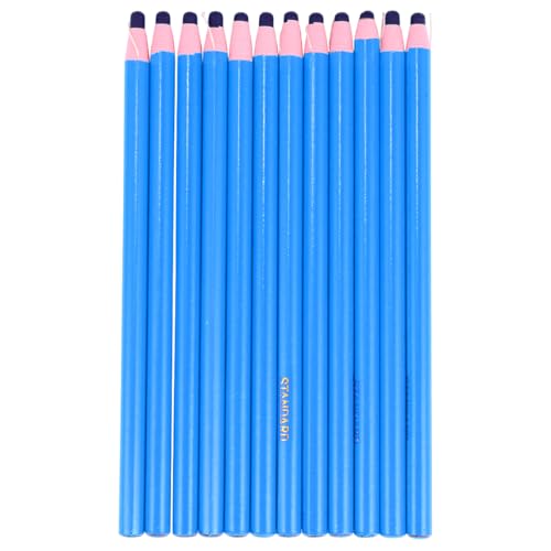 NUOBESTY 1 Set Peel-off China Markers Grease Pencils Wax Pencil Blue Crayon Pencils for Drawing Coloring Marking on The Wood Garments Metal Fabrics Porcelain Paper -  E1440V18RD25M0H9ILZ