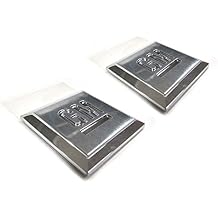 OEM NEW Genuine GM Mark of Excellence Emblem Badge Set 2 Chrome 1.25" 15223483