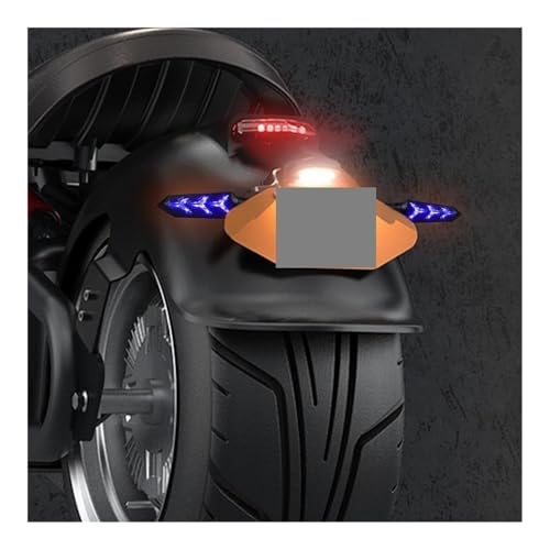 Clignotants moto universels feux signalisation indicateurs de virage avant arrière rouge