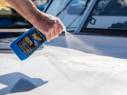 Meguiar’s Marine & Rv Quik Wax, Marine Wax, Boat Wax, Cleans And Protects, Removes Water Spots And Light Contaminants; Use On Gel Coat, Fiberglass And Painted Marine/Rv Finishes - 16 Oz Bottles by Meguiar's - Image 3