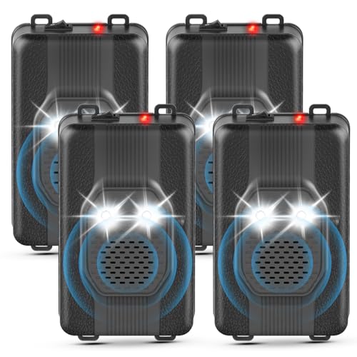 4 Pack Ultrasonic Rodent Repellent for Car