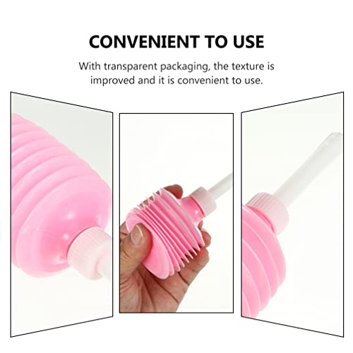 Yardwe 10Pcs 200Ml Anal Ducha Enema Enema Lâmpada Vaginal Ducha Enema Limpador Vagina Lavagem Ferram