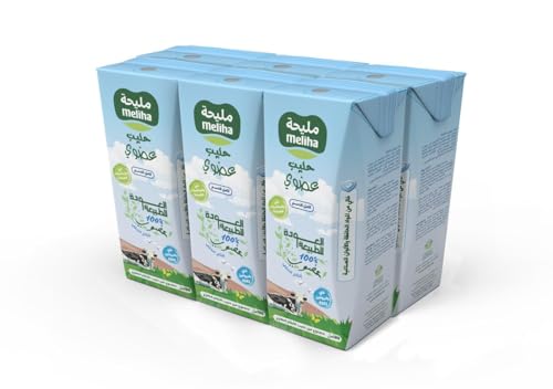 Meliha Organic UHT Milk 6 x 180ml