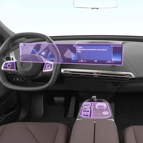 Film protection écran GPS BMW IX voyage confort invisible