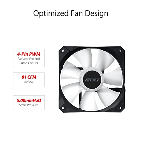 Cooler AiO, Nero, 240 ARGB - Sistema di raffreddamento - Immagine 1