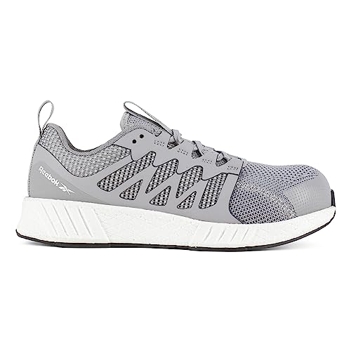 Image of Reebok Mens Fusion Flexweave Work Safety Composite Toe Athletic Work Shoe