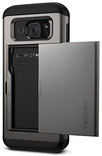 Spigen Slim Armor CS Designed for Samsung Galaxy S7 Edge Case (2016) - Gunmetal