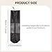 rockible Yoga Mat Bag Adjustable Shoulder Strap Holder Gym Multifunctional Breathable Lightweight Park Beach Mesh Bag Pilates Storage, 17 cmx80 cm