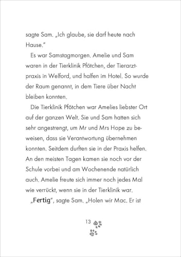 Tierklinik Pfötchen (Band 6) - Kleiner Hamster, friss mal was: Kleine Tierretterin mit großem Herzen! - Kinderbuch für Erstleser zum Vorlesen und Selberlesen ab 7 Jahren