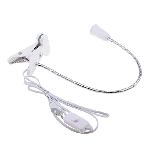 Preisvergleich Produktbild perfk 160cm E27 LED Glühbirne Lampenfassung flexibel Verlängerung Adapter Steckdose