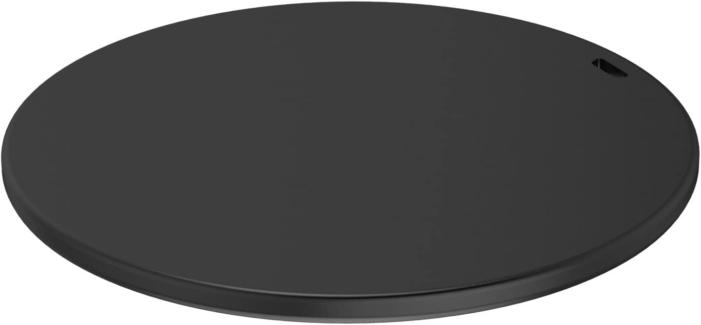 Set of 3 Black Ceramic Finish Diffuser for Gas & Electric Stoves 6โ-8โ-9.25 inch โ Aluminum & Copper Alloy Hot Plate for Even Cooking-Burner Cover & Simmer Plate