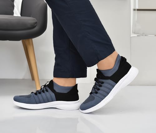 Image of ZOOVY Men's Stylish LookWise Wonder Series Cute Outdoor Socks Casual Sports Sneakers Shoes for Men & Boys,Trending Walking, Running Shoes /Gymwear, Lightweight Shoes for Men Daily Use