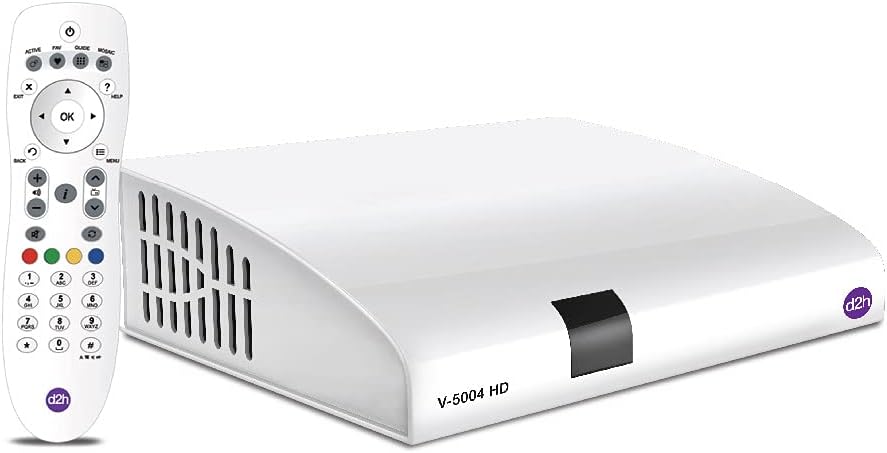 d2h HD Set Top Box | DTH Connection | with Hindi 1 Month Subscription of Value Lite SD Pack + Free Standard Installation & 7 HD Channels at no Extra Cost