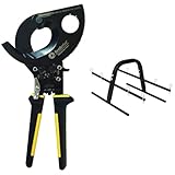 Southwire 58277740 Tools & Equipment CCPR400 Heavy Duty Compact Ratcheting Cable Cutters & MH8010 Wire Smart Hand Caddy for Spooled Wire
