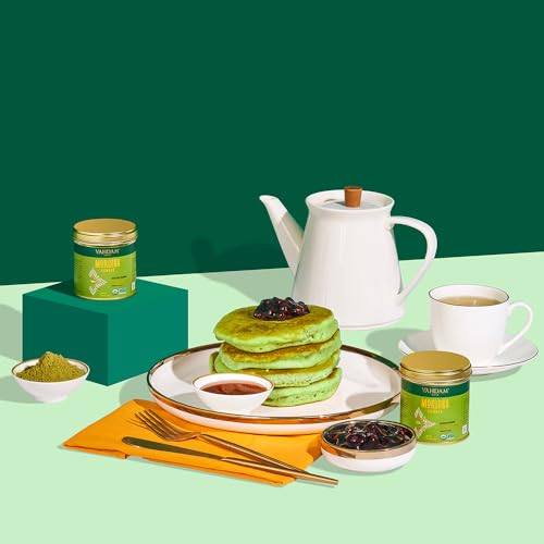 Image of VAHDAM, Organic Moringa Powder (2.47oz /70g) 100% Raw, Gluten Free Moringa Leaf Powder (Moringa Oleifera) Perfect for Cooking, Smoothies, Lattes & Moringa Tea | Direct from Source