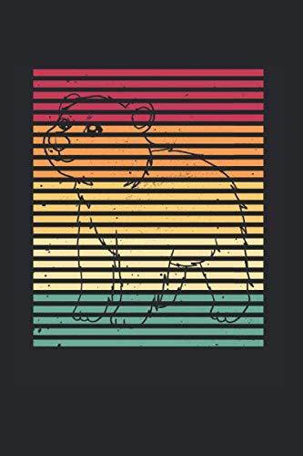 Bär Notizbuch: Bär Notizbuch für Liebhaber / Notizheft / Notizblock A5 (6x9in) Dotted Notebook / Punkteraster / 120 gepunktete Seiten