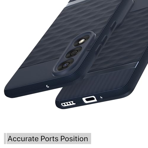 Image of Pikkme Back Cover for OnePlus Nord 5 5G Camera Protection 3D Hexa Cube Design Silicone Protective Bumper Case (Blue)