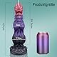 Spritz Dildo Fantasy Alien Dildo Knoten Cum Pferde Horse Dildo mit Spritzfunktion Saugnapf Spritzdildo Monster Tier Squirting Silikon Anal Dildo Groß mit Abspritzen Diloschwanz für Frauen Männer XXL
