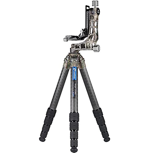 70% Off Everything Leofoto LS-365C + PG-1 Camouflage Professional Carbon Fiber Tripod with Gimbal Head