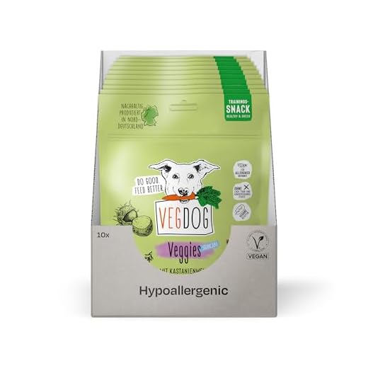 MERA pure sensitive Goody Snack Lachs & Reis, gesunde Leckerlis für sensible Hunde, Hundeleckerli aus Lachs und Reis, Hundesnack glutenfrei zum Training (600 g) 4 VEGDOG Veggies Skincare Hunde Snacks, 10 x 125 gr, vegane Hunde Leckerlis, getreidefreie hypoallergene Hundekekse. Belohnung für Allergiker