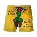Générique Sweat Capuche Noir pour Hommes Hommes Cordon spécial Coq Impression bière Festival Plage décontracté Pantalon Shorts Pantalon Pantalon De Survêtement Bronzé pour Homme