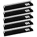 Hongso PPA591 (5-Pack) Porcelain Steel Heat Plates, Heat Shield Replacement for Uniflame GBC1059WB, GBC1059WB-C, GBC1059WE-C, GBC1069WB-C, GBC1143W-C and Other Gas Grill Models (15" x 3 13/16")