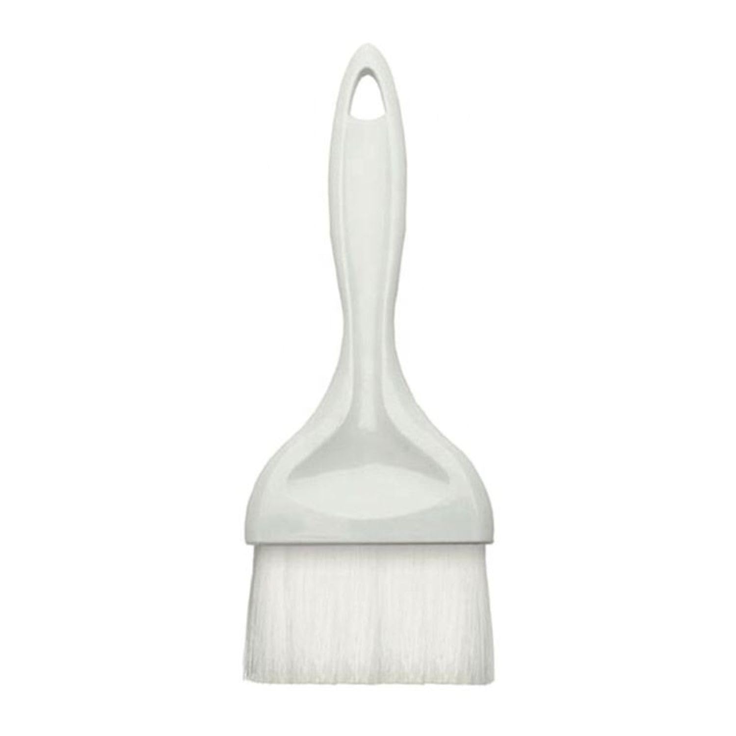 Flat Pastry Brush – 35mm | Natural Bristle Basting Brush with Plastic Handle | BBQ Oil Brush | Premium Oil Brush for Baking – Butter – Egg Wash – Glazing – Marinades & Cooking