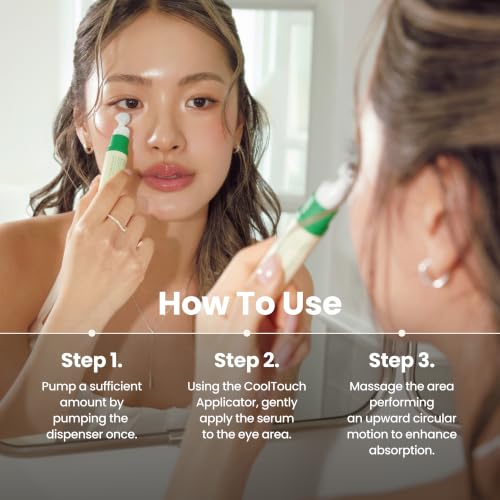 Image of AXIS-Y Vegan Collagen Eye Serum - K Beauty Triple Hyaluronic Acid & Peptide Collagen Serum Improve Skin Elasticity, Reduce Fine Lines & Dark Circles - Vegan Korean Skin Care Eye Cream (0.33 fl. oz.)